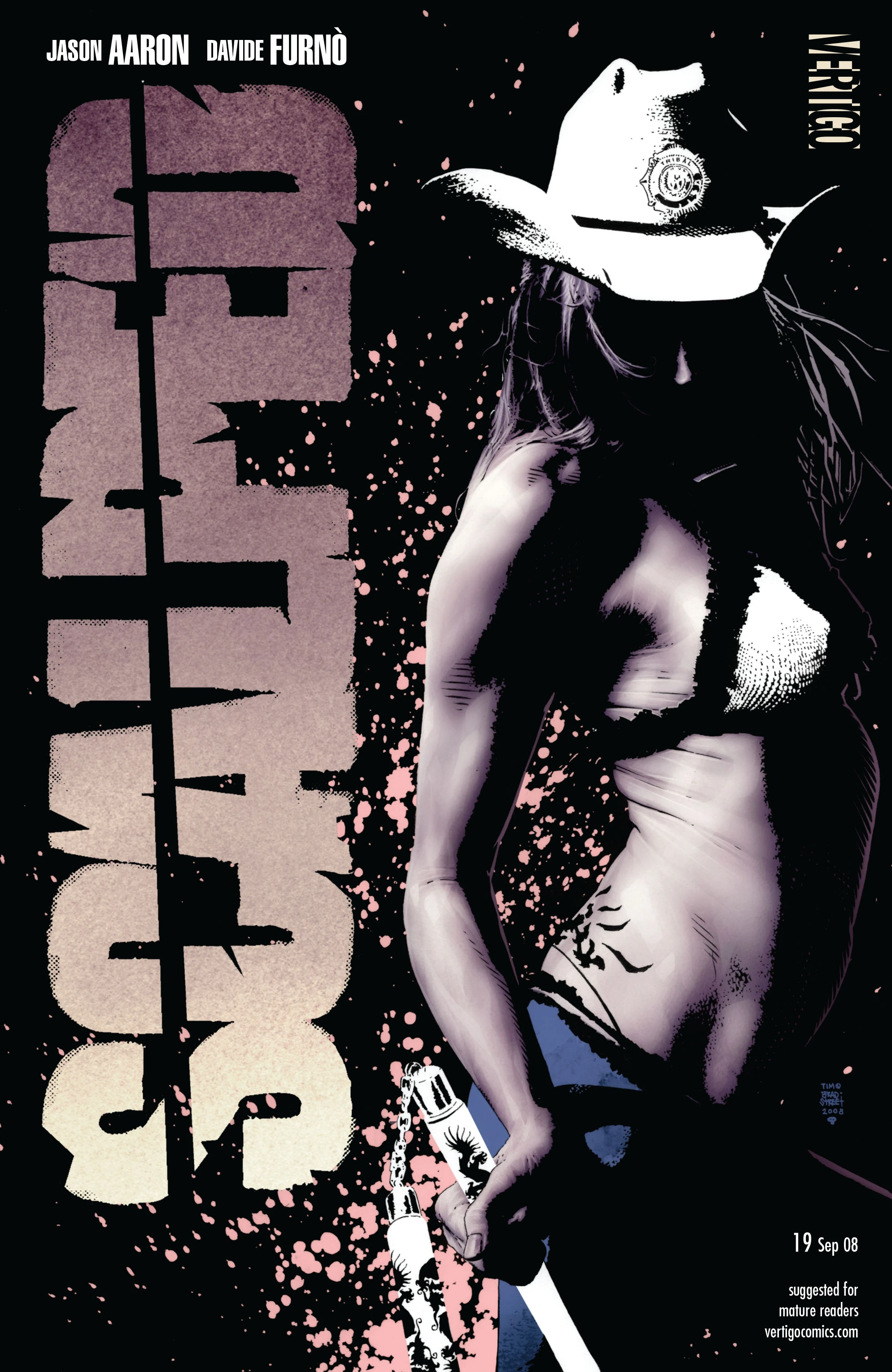 Scalped #19 (DC, 2008 — Cover A) cover